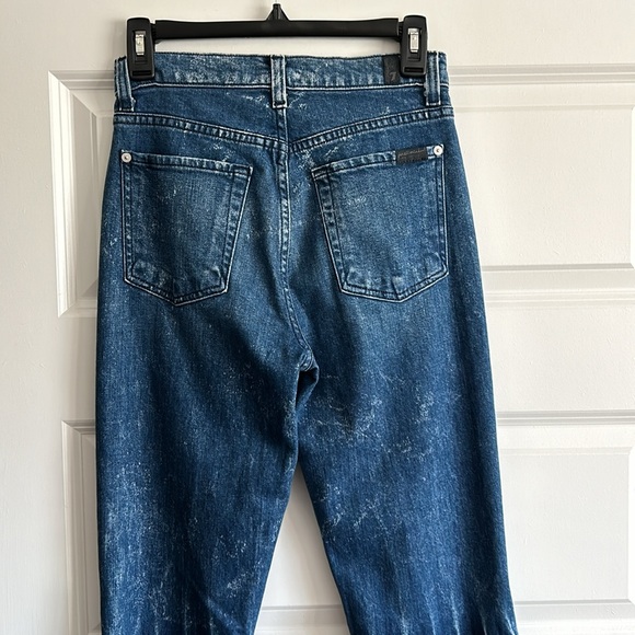 7 FOR ALL MANKIND DENIM JEANS PANTS SIZE 26 NWOT - Picture 6 of 10